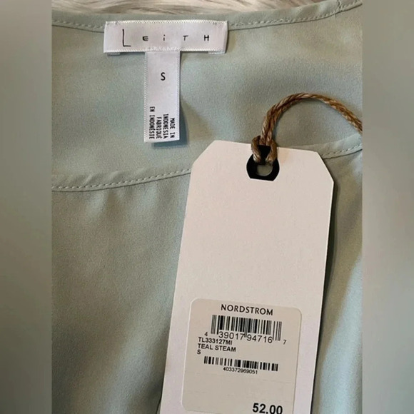 Leith Wrap Front Ruffle Tank NWT - Picture 8 of 11